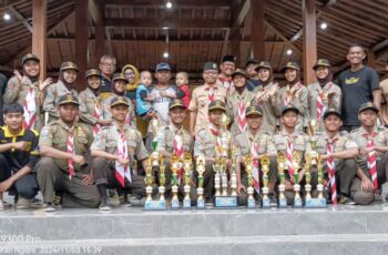 KOPASKAMA MAN 6 JOMBANG JUARA UMUM GIAT PRESTASI KWARCAB JOMBANG 2024